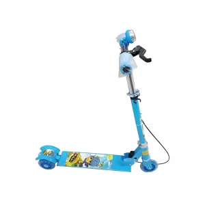 Foldable 3-Wheel Kick Scooter For Kids – Blue